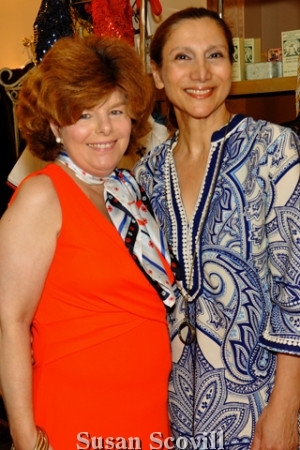 6. Tara Palmisano celebrated Bastille Day with Conni.