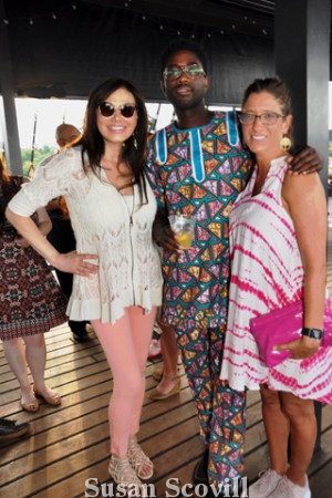 16. Lucy Noland chattted with Gabriel Nyantakyg and Stephanie Sena