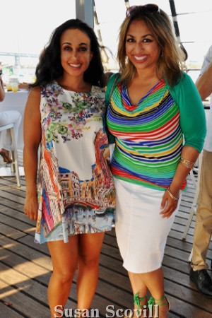 7. DrS. Nina Radcliff and Thanuja Hamilton shared a moment at thee event!
