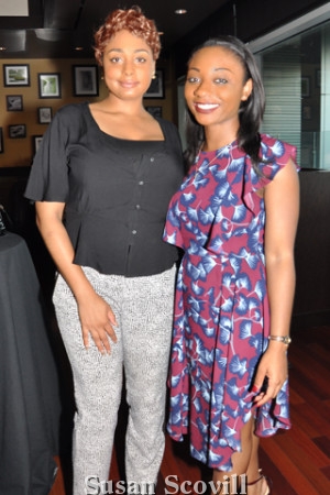 4. Falema Bruton and Teresa Lundy attended the networking event.