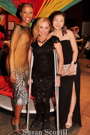 16. Philadelphia City Representative Sheila Hess (center) paused for a photo with Summer Hu and Danielle Allen.