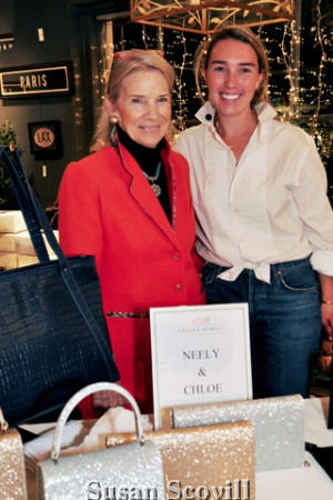 2. Barbara Ranck chatted with Neely Burch of Neely & Chloe.