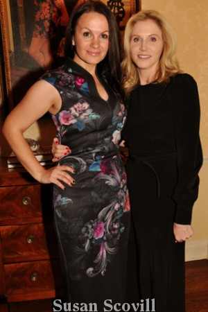10. Program Book Committee chair Magdalena Means and Concert and Ball Advisory committee member Sarah Marshall.