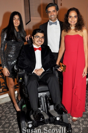 6. Jasmine, Yuva, Manu and Sonal Gambhir.