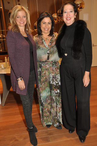 2. Karen Buchholz, Dr. Pauline Burgener and Mary Doughert of Nicole Miller,y.