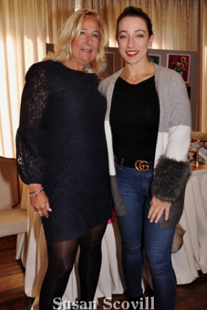 14. Sandra Yodesky chatted with Christina Wagoner at the sold oiut event.