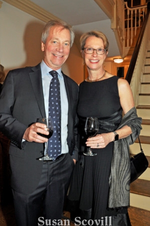 10. Mark Winicov and Marie Ford enjoyed a tour of the house.