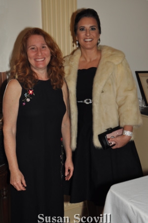 12. Leanne Clancy chatted with Lisa Zorn.