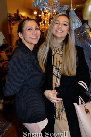 2. Conni McDonnell shared a moment with Vivian Stanton who was shopping for her 2020 wedding.