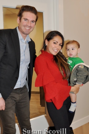15. Black Label's Billy Walsh said hello to Adriana Wellar and her son Kenny IV.