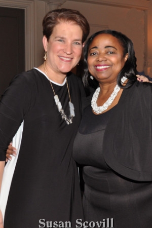2. Cari Feiler Bender chatted with PPRA Director Deirdre Hopkins.
