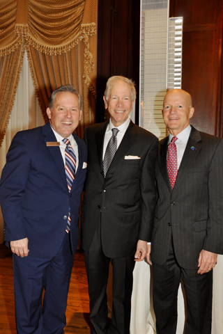 11. Union League General Manager Jeff McFadden, Carl Dranoff and John Finley.