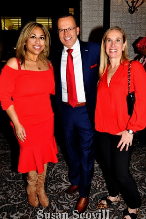 5. Dr. Thanuga Hamilton chatted with Ron and Jaimi Blackburn.