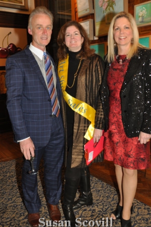 14. Sponsors Paul and Theresa Murtagh were pictured with Nicole Guerin.