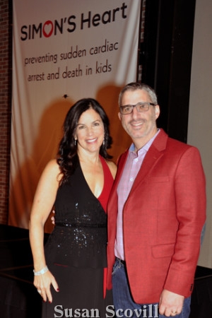 1.. Simon’s Heart founders Phyllis and Darren Sudman paused for a photo .
