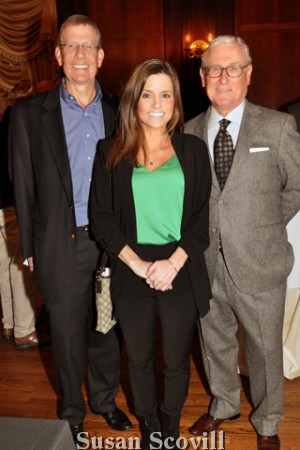 2. Scott MacColl and Caroline Dentino chatted with Bill Lloyd.