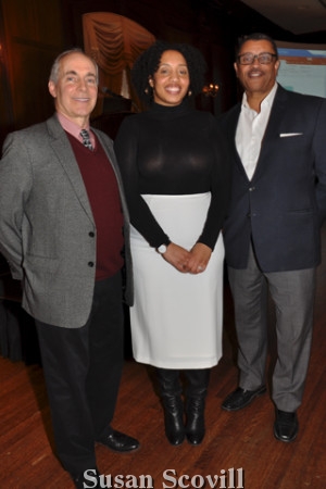 13. Stephen Mullin, Shalimar Thomas and Ken Scott.
