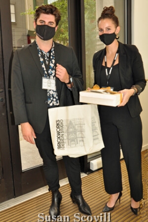 Brian Yansak, Brickworks Design Studio and Events Coordinator, Kara Shanaman, Marketing & Content Strategist at Glen-Gery