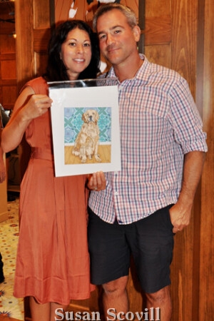 6. Jaclyn and Todd Everts and “Buford”