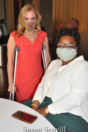 12. Louisa Mfum-Mensah of the Mayor’s Office and Philadelphia City Representative Sheila Hess attended the topping event.