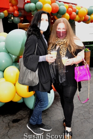 9. Guests included Fran and Melanie Highbloom,