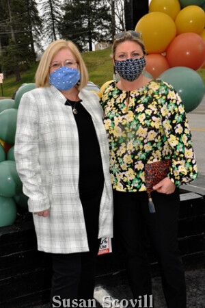 7. Thecla Bene and Crissy Bowden attended the event.