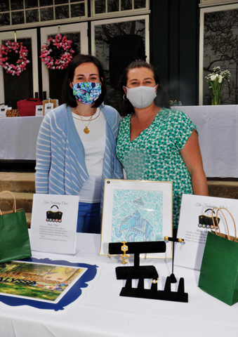 2. Anne Pratt, vice president of Ways & Means and Pamela Badolato, vice president
