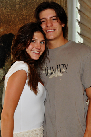 10. Alexis Blumenfeld and Alejandro Wills enjoyed the unique and stylish event