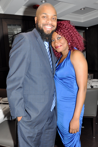 3. Chris Purnell and Lynda César,