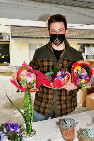 3. Aidan Attis of StudioFlora brought a beautiful variety of spring flowers to the Spring Market.