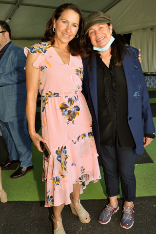 7. Executive Director Christine Cox paused for a photo with Heather Watts. Heather Watts, is a Balanchine Ballerina and muse and former principal dancer with New York City Ballet. Heather was an honoree during BalletX’s 15th anniversary gala in May along with former PHS president Jane G. Pepper