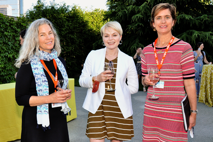 3. Kristin Vogel, Kim Huskinson and Janet Cusack.