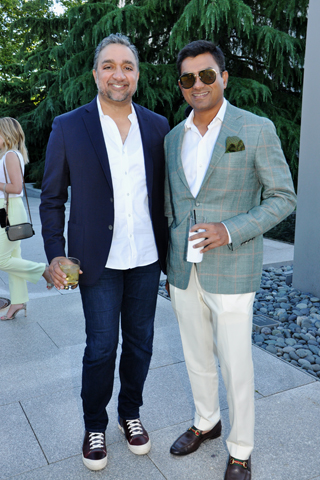 4. Rahul Dandora and Suchit Bachalli attended the event.