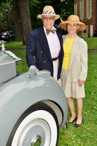 7. Don and Judy Rosato arrived at the event in their famed Rolls Royce!