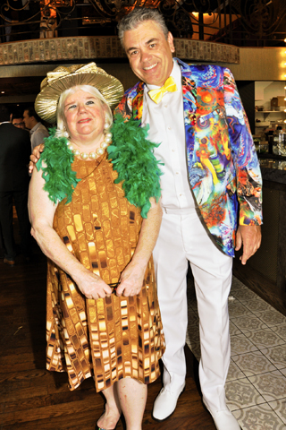 7. Michelle Leonard chatted with Tom Kane.