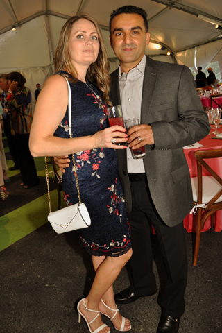5. Alla and Kamil Jakubova attended the event.