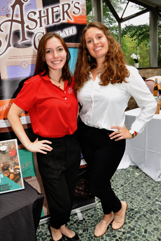 3. Asher’s Chocolate Company was represented by Stephanie Affatato and 5th Generation Chocolatier Sophie Asher.