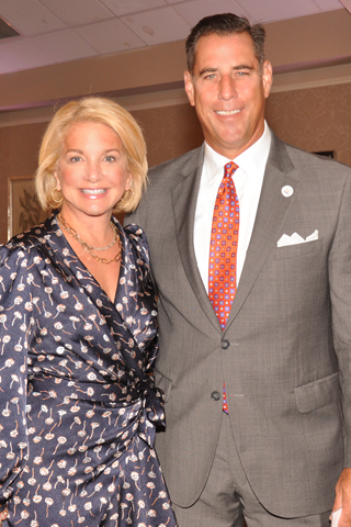 15. Keynote Speaker Tracey Davidson of NBC10 and Bringing Hope Home CEO Paul Isenberg.
