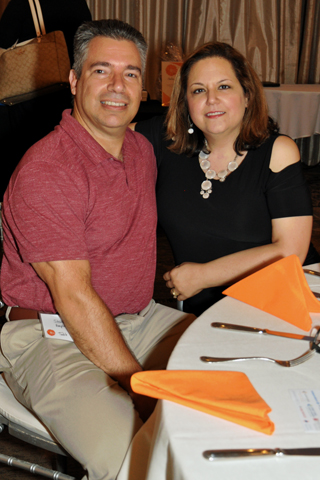 4. Steve and Margherita Amplo.