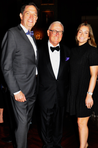 15. Director of Private Events Stewart Mahon, Bill Lloyd and Casey Thurman.