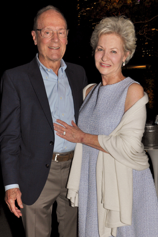 15. George Day and Alice Donavin paused for a photo at the event.