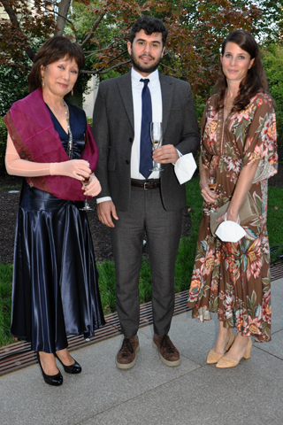2. Sueyun Locks, Joseph de Leon and Meredith Lockwell.