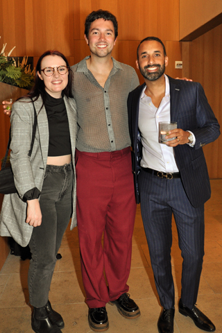 7. Madeleine Cioppi, Jeff Ainsley and Nick Dalit.
