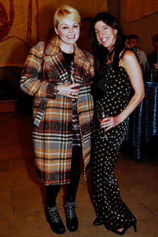 2. Barnes staff members Kim Huskinson and Meredith Pollock were pictured during the YP reception.