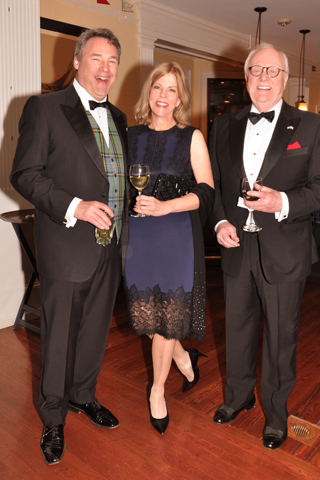 7. Mark Lupke and Lynne Vanderveer shared a moment with E-SU past president Val Sauri.