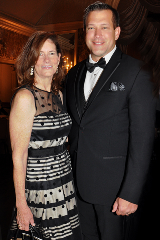 12. Malvern Bank President Elizabeth Hadley and it’s Senior Vice President and CEO Alex Opiela III paused for a photo.