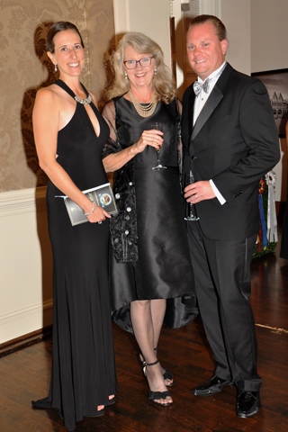 2. Britton Parris, Karen Martin and Jeff Parris.