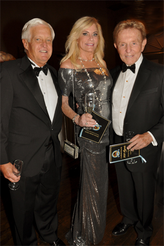 9. Wayne Grafton, Gay Davidson and Buck Riley paused for a photo.