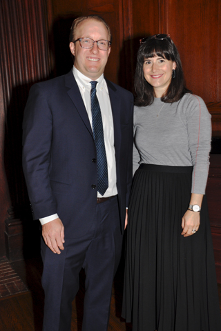 4. Alex Flack chatted with Sarah Lawrence.