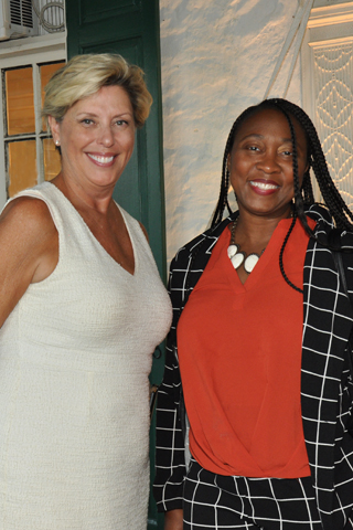 4. Dionne Patterson and Amy Johnson.